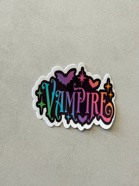 Vampire Colourful - Sticker