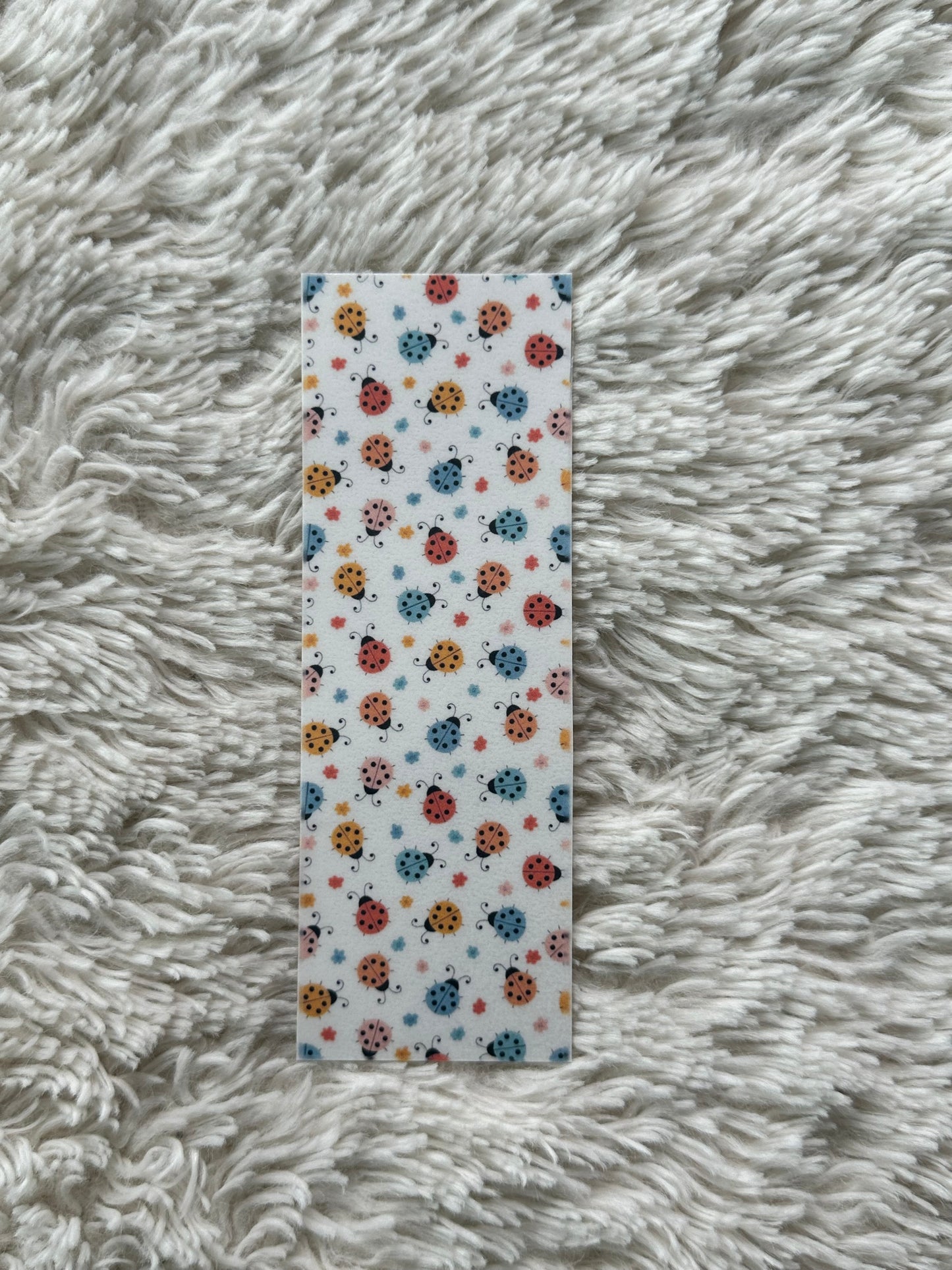 Colourful Ladybugs - Bookmark