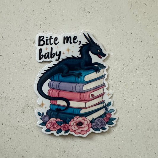 Bite Me, Baby - Sticker