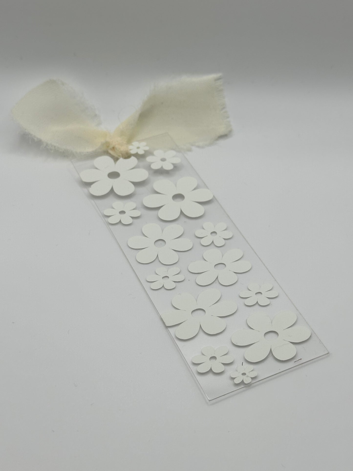 Glow In The Dark - Daisies - Acrylic Bookmark