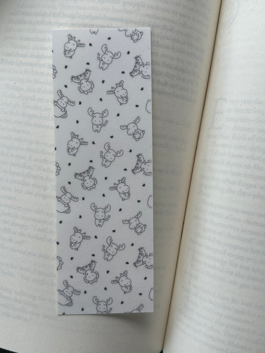 Cute Moose - Bookmark