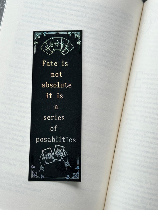 Fate - Foil Bookmark - (Silver Holographic)