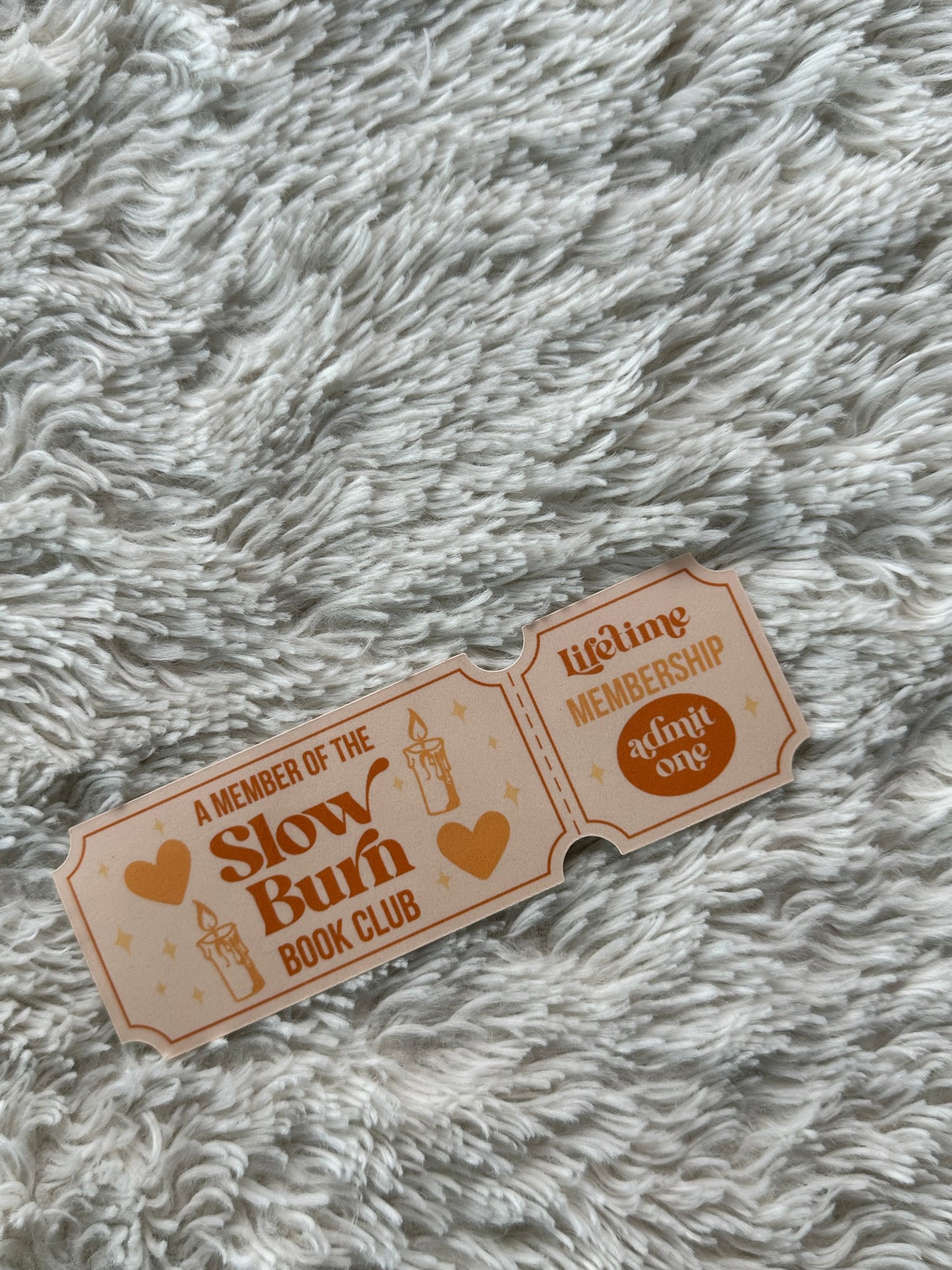 Slow Burn Book Club - Bookmark