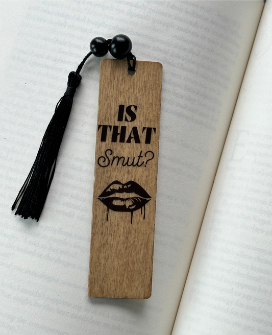 Is That Smut? - Wood Bookmark - (Early American)