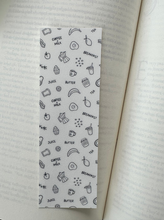 Breakfast - Bookmark