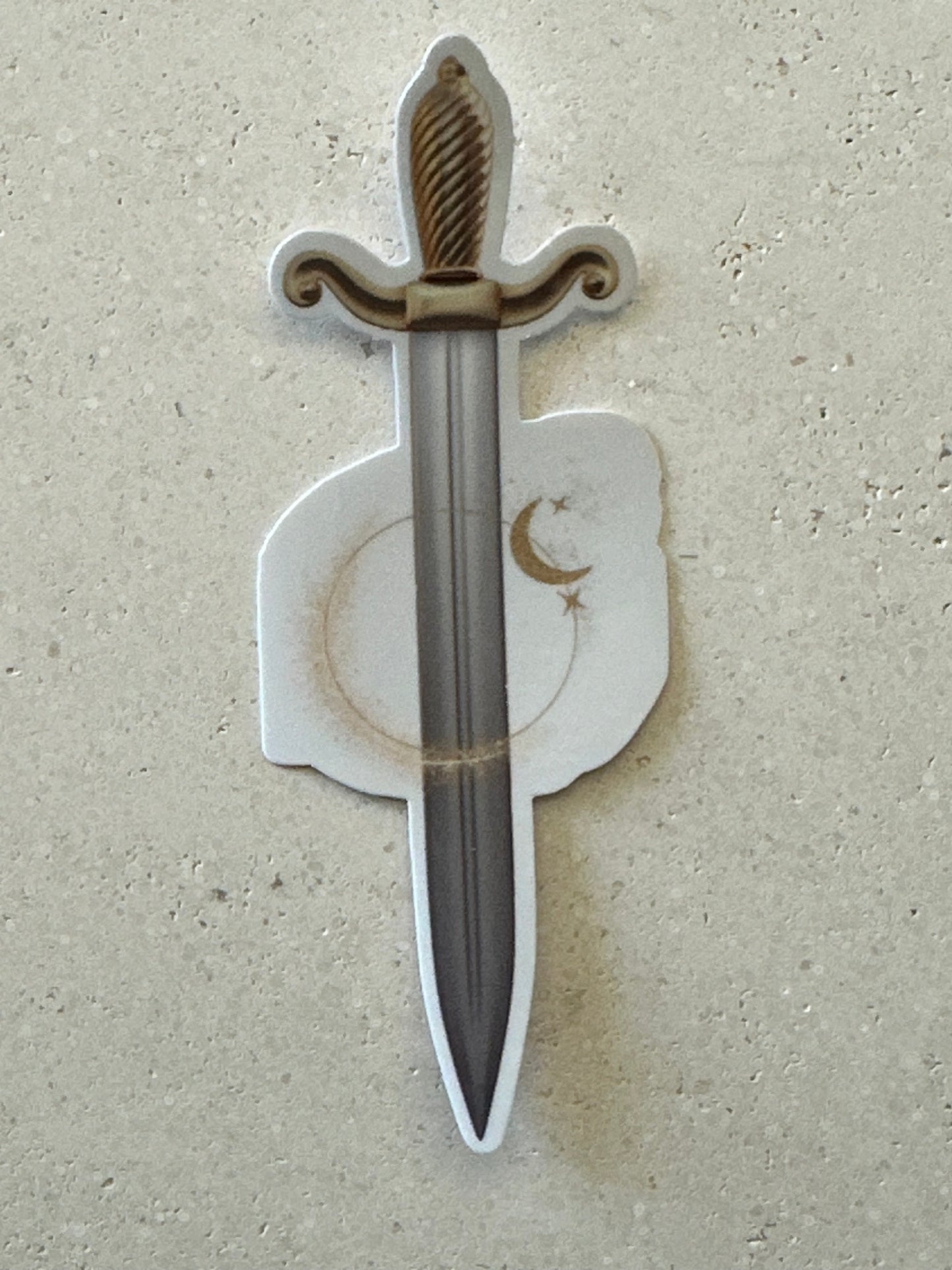 Sword, Moon - Sticker