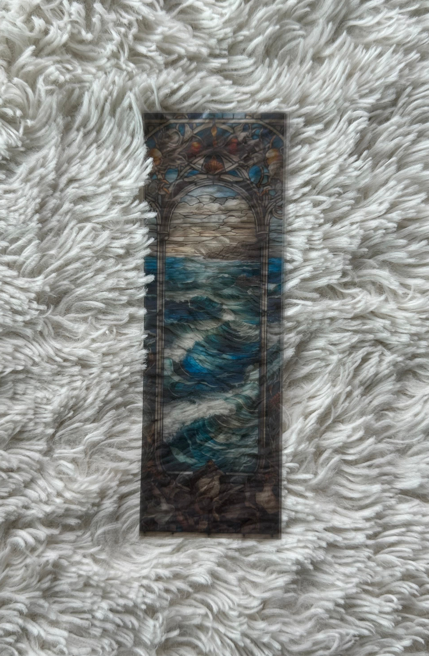 Stained Glass Style Landscape - Bookmark (66)
