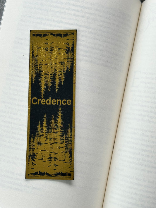 Credence - Foil Bookmark - (Gold)