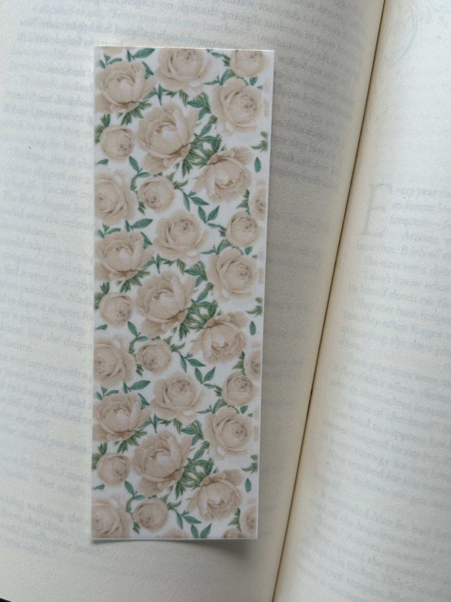White Roses - Bookmark