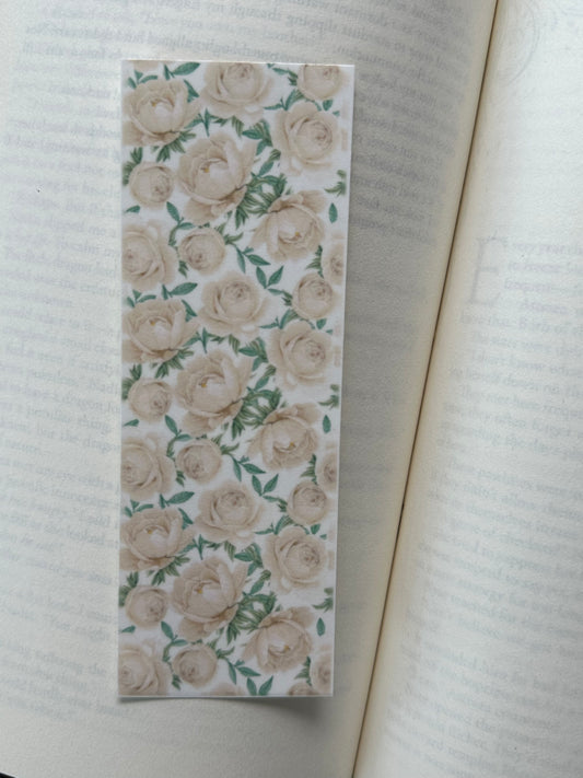 White Roses - Bookmark