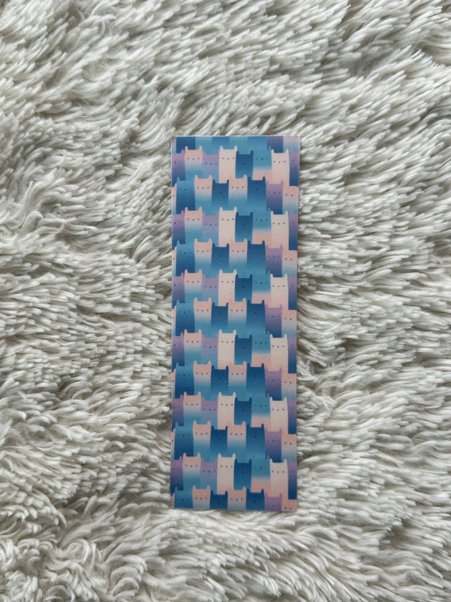 Multi Coloured Cats - Bookmark