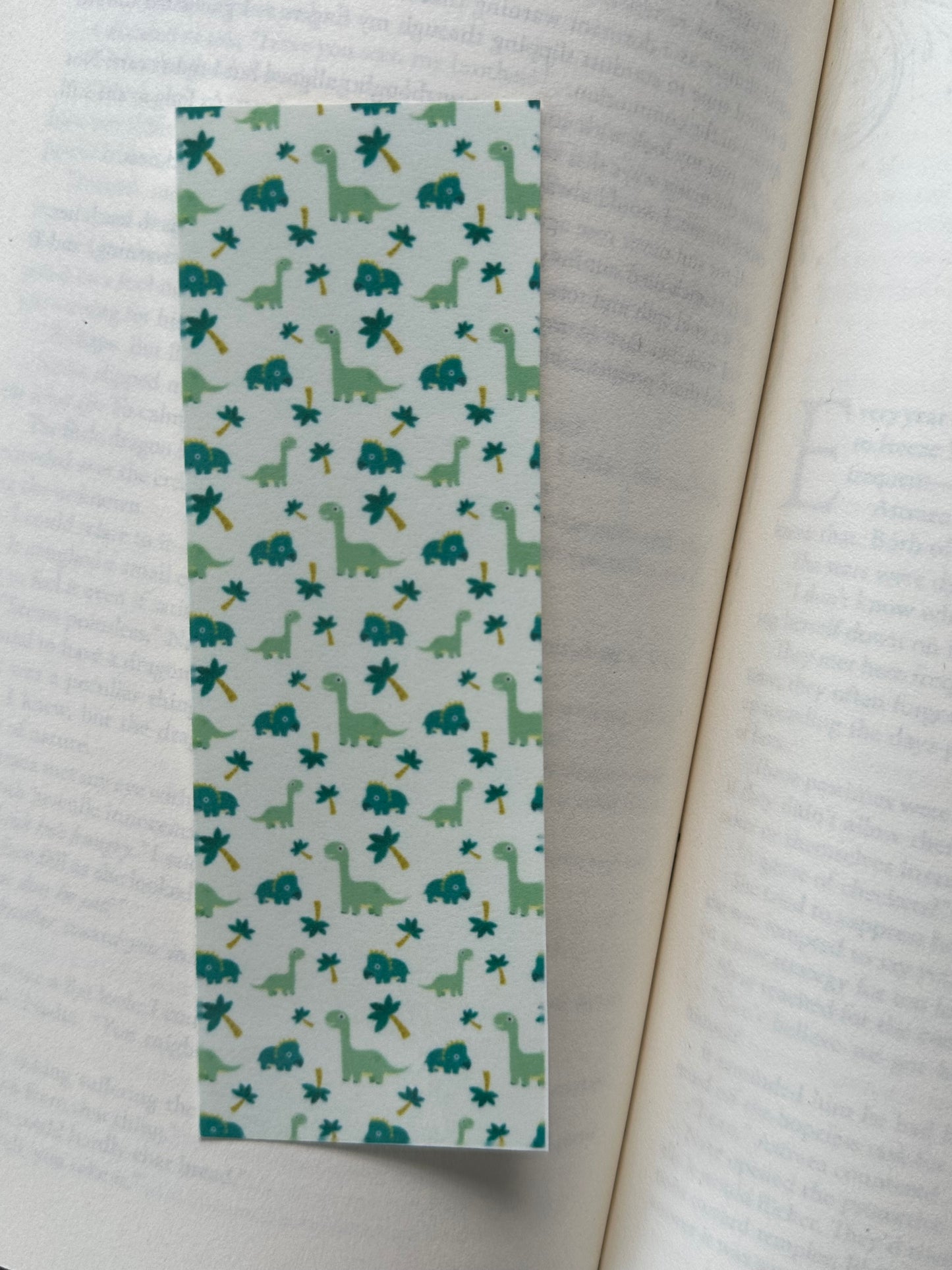 Green Dinosaur - Bookmark