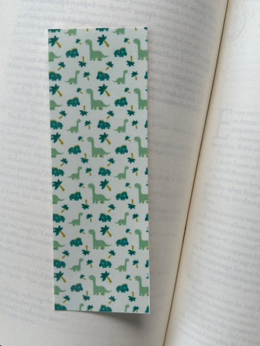 Green Dinosaur - Bookmark