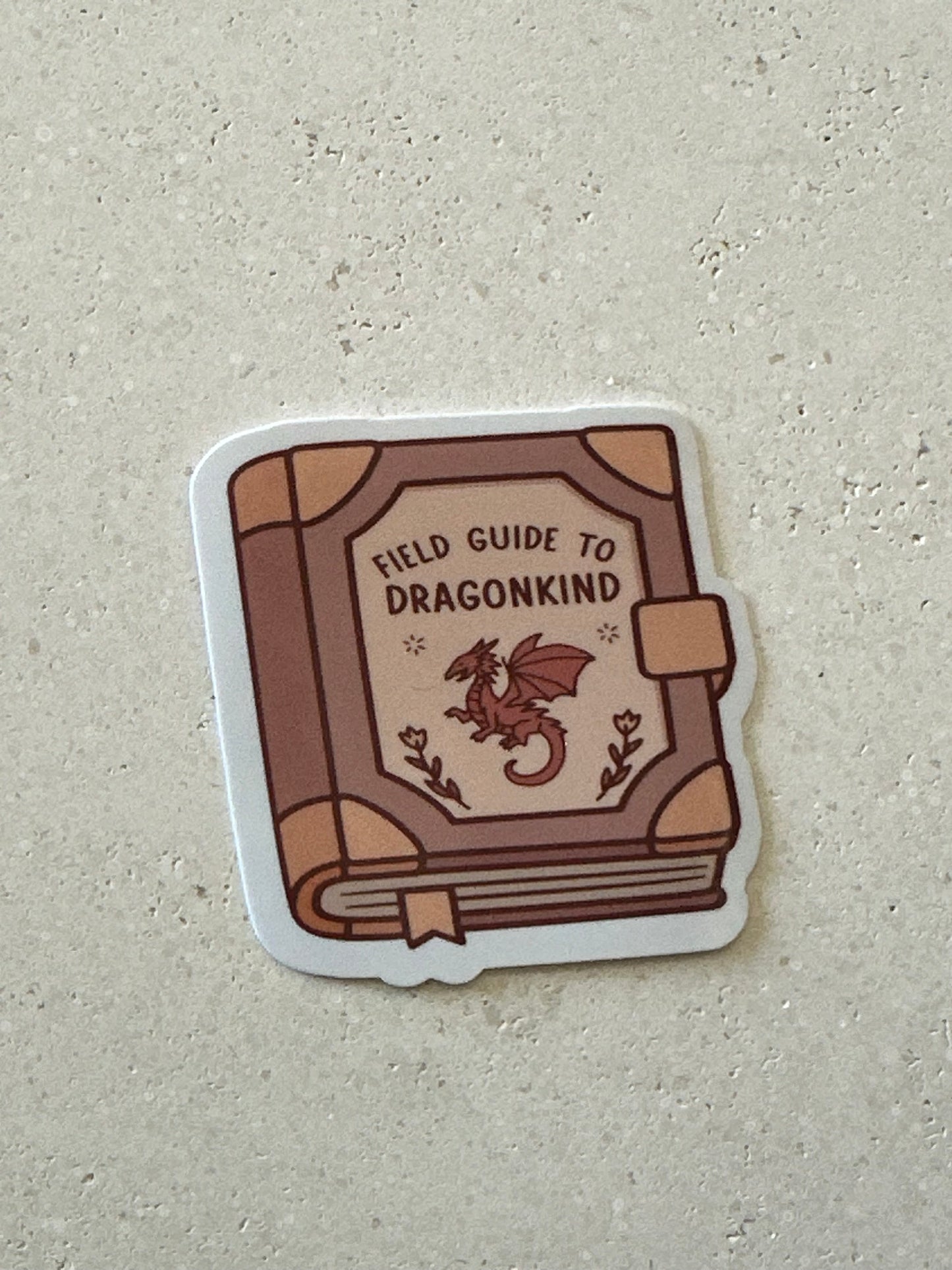 Field Guide To Dragon Kind - Sticker