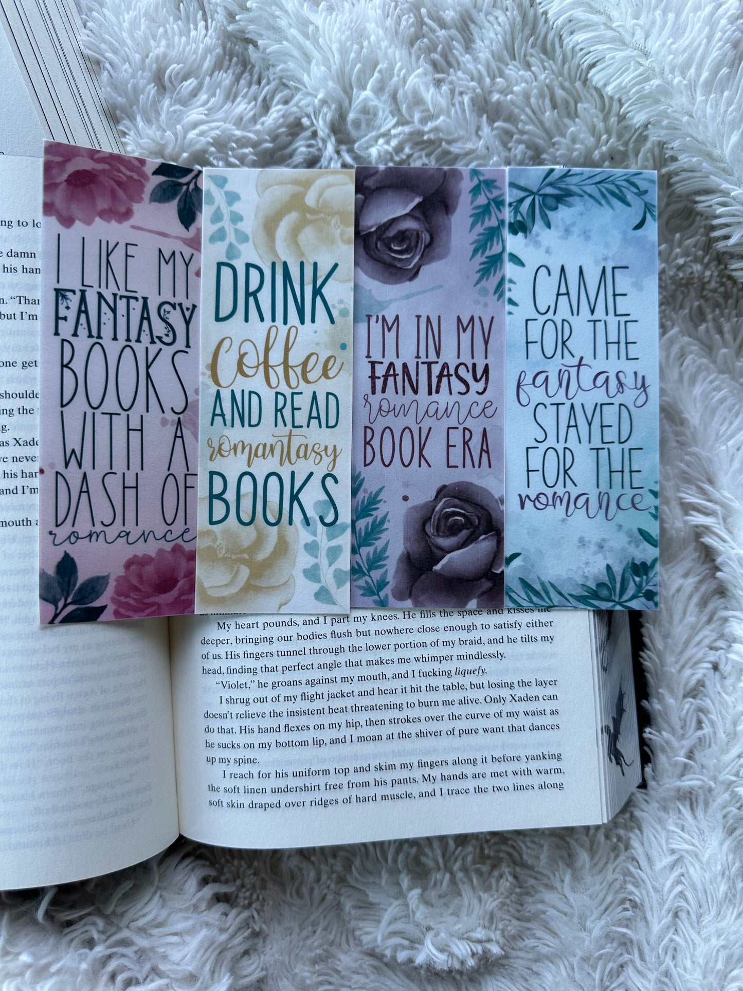 Romantasy Bookmark Bundle - 4 Pack