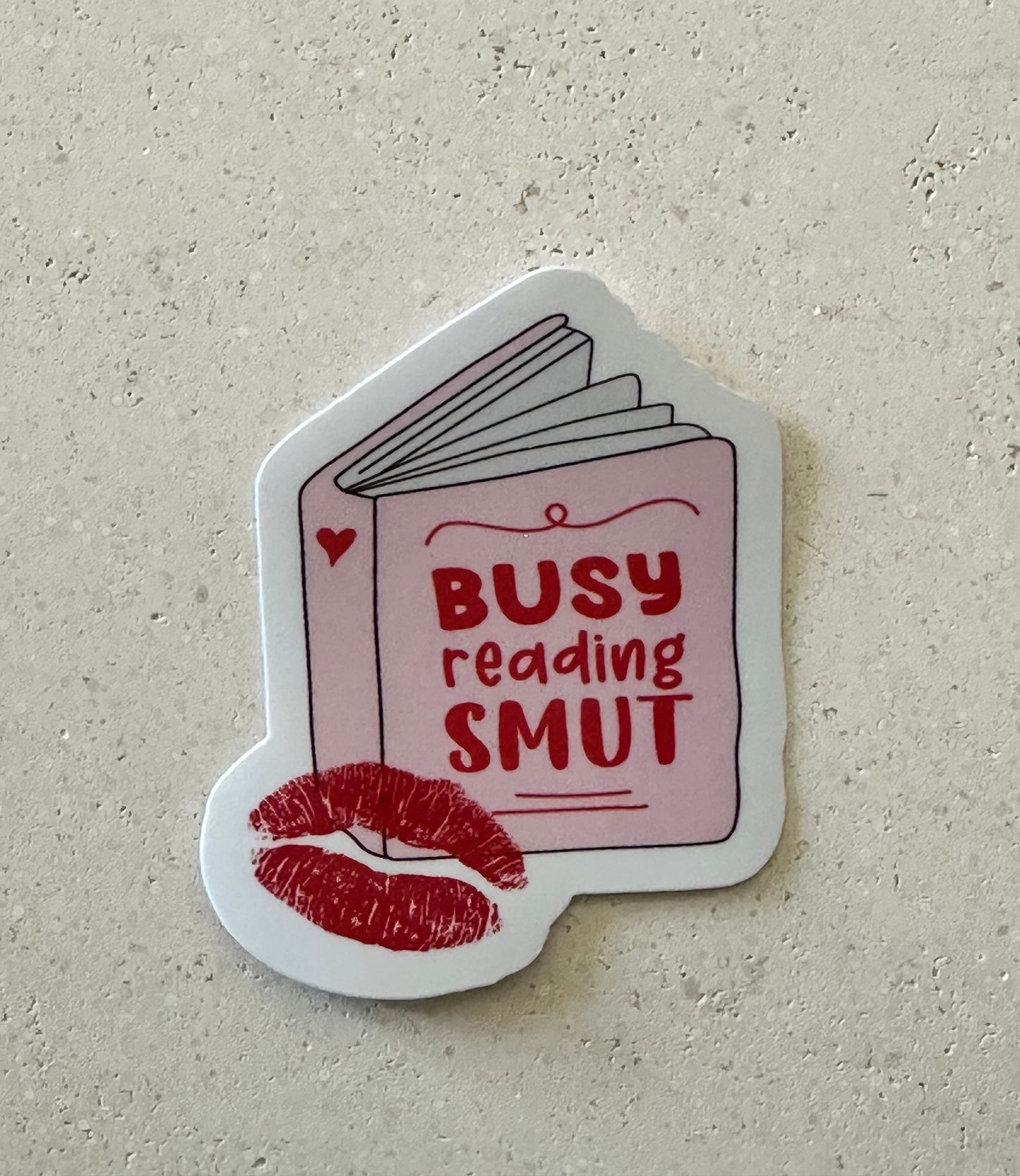 Busy Reading Smut - Sticker