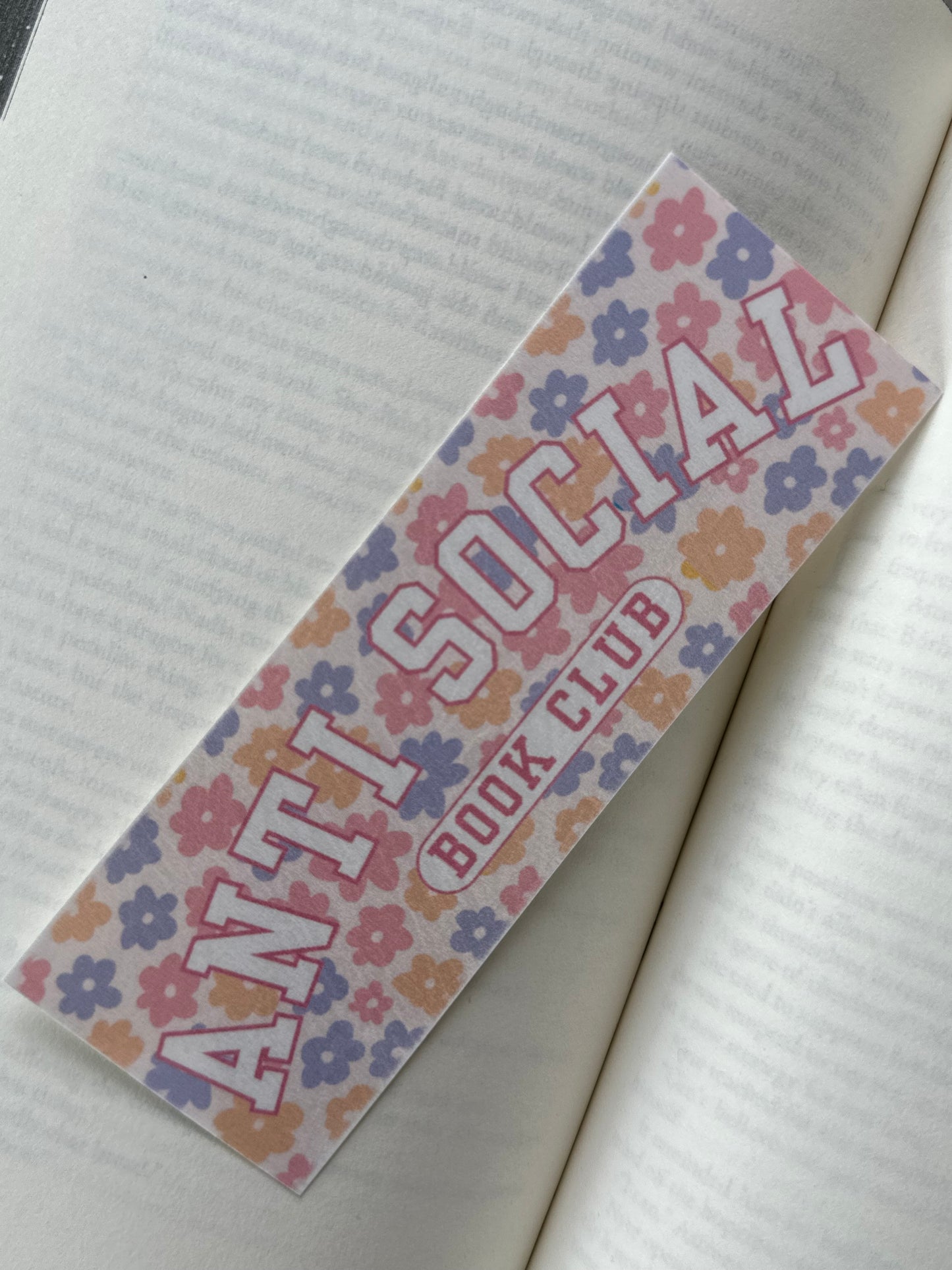 Antisocial Book Club Bookmark Bundle - 4 Pack