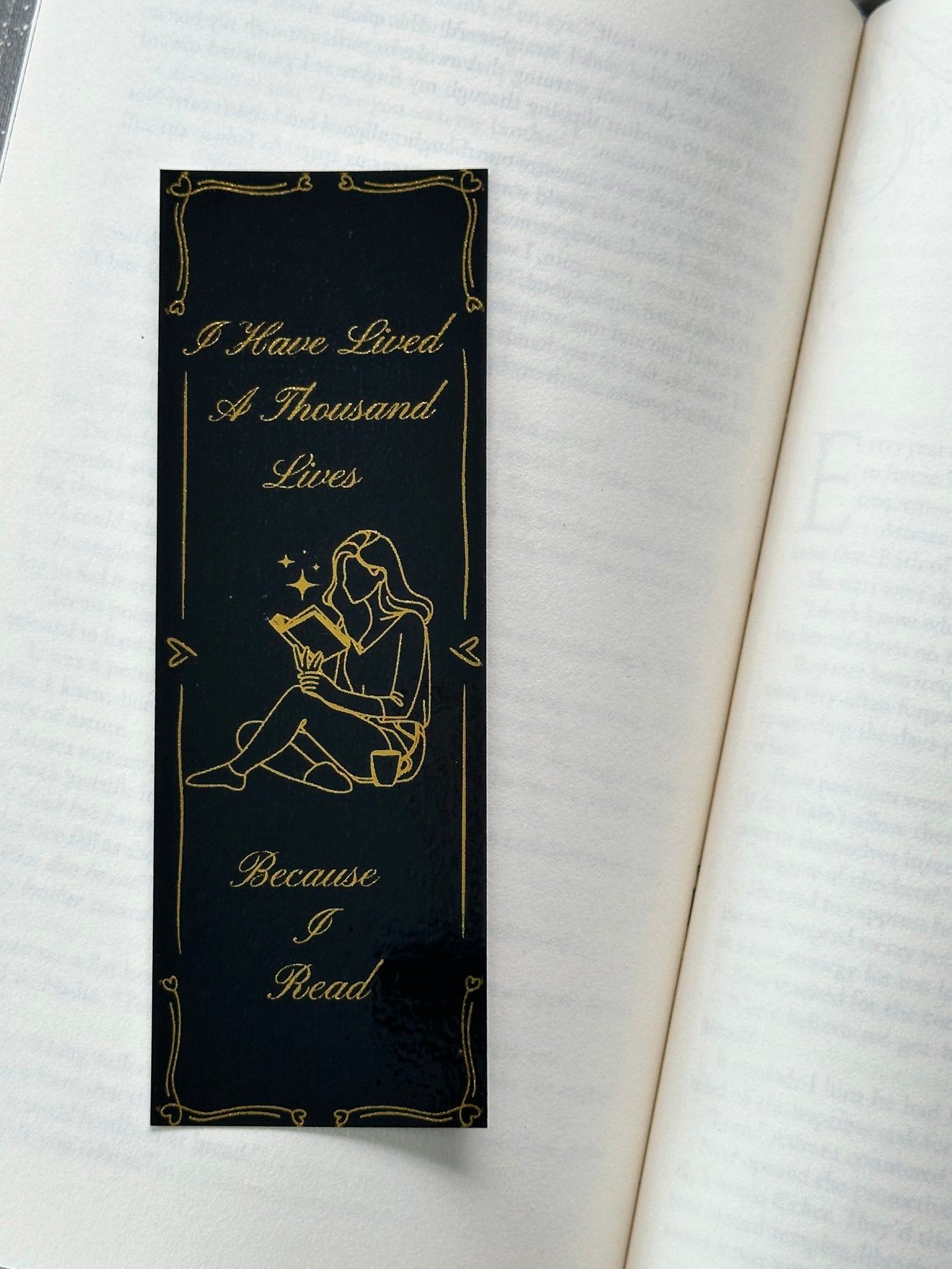 I Have Lived - Foil Bookmark - (Gold)