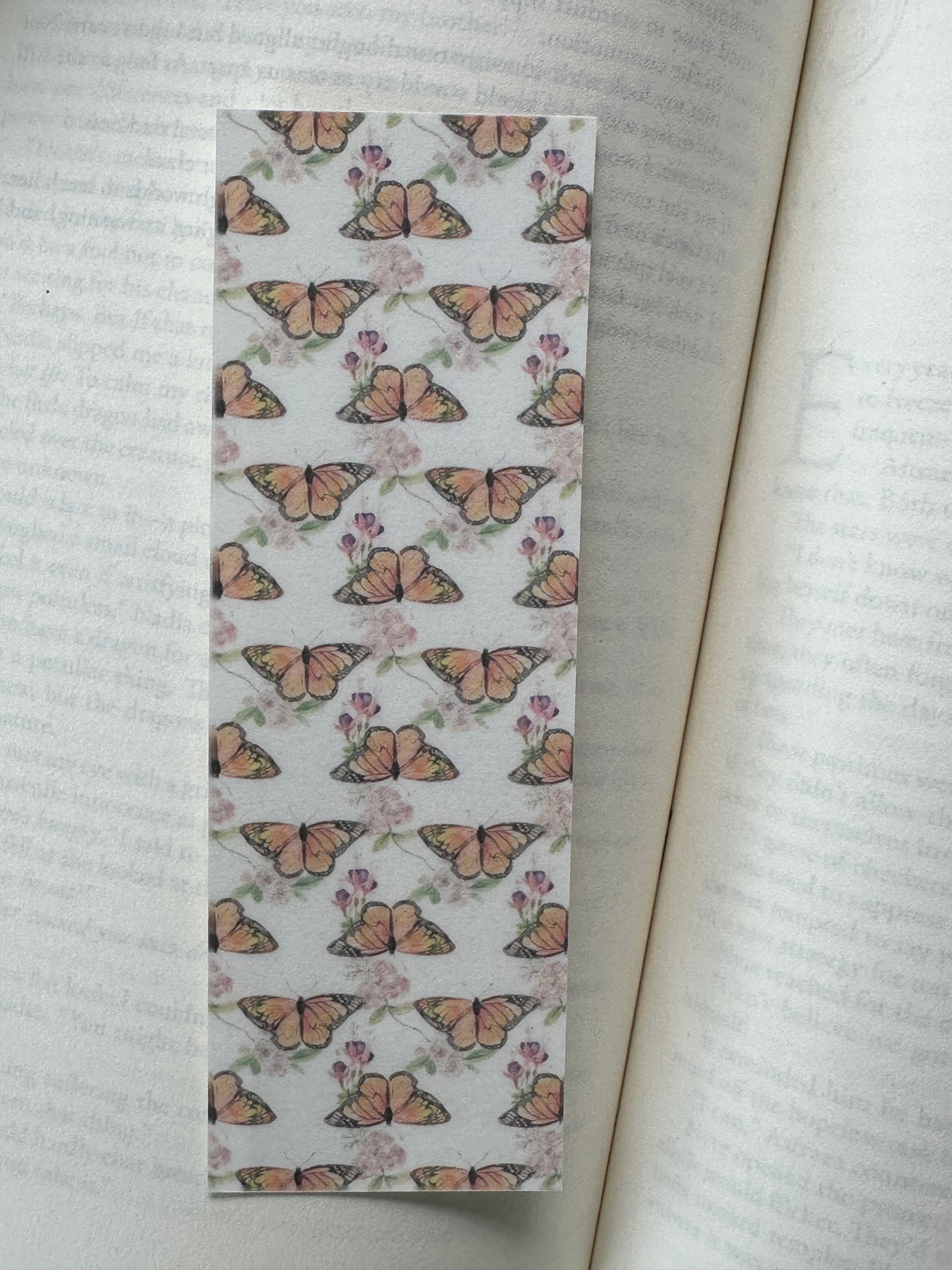 Orange Butterflies - Bookmark