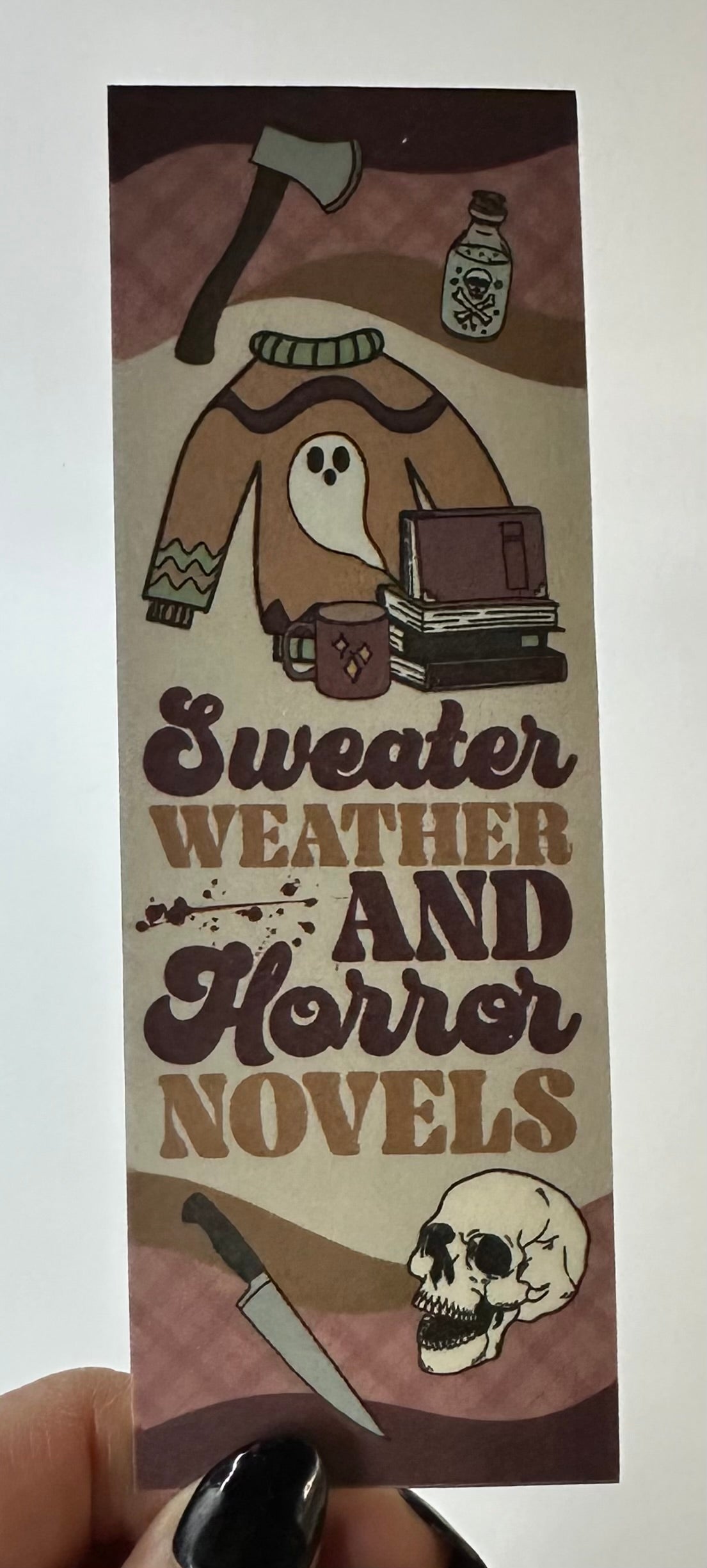 Fall Horror Bookmark Bundle - 4 Pack