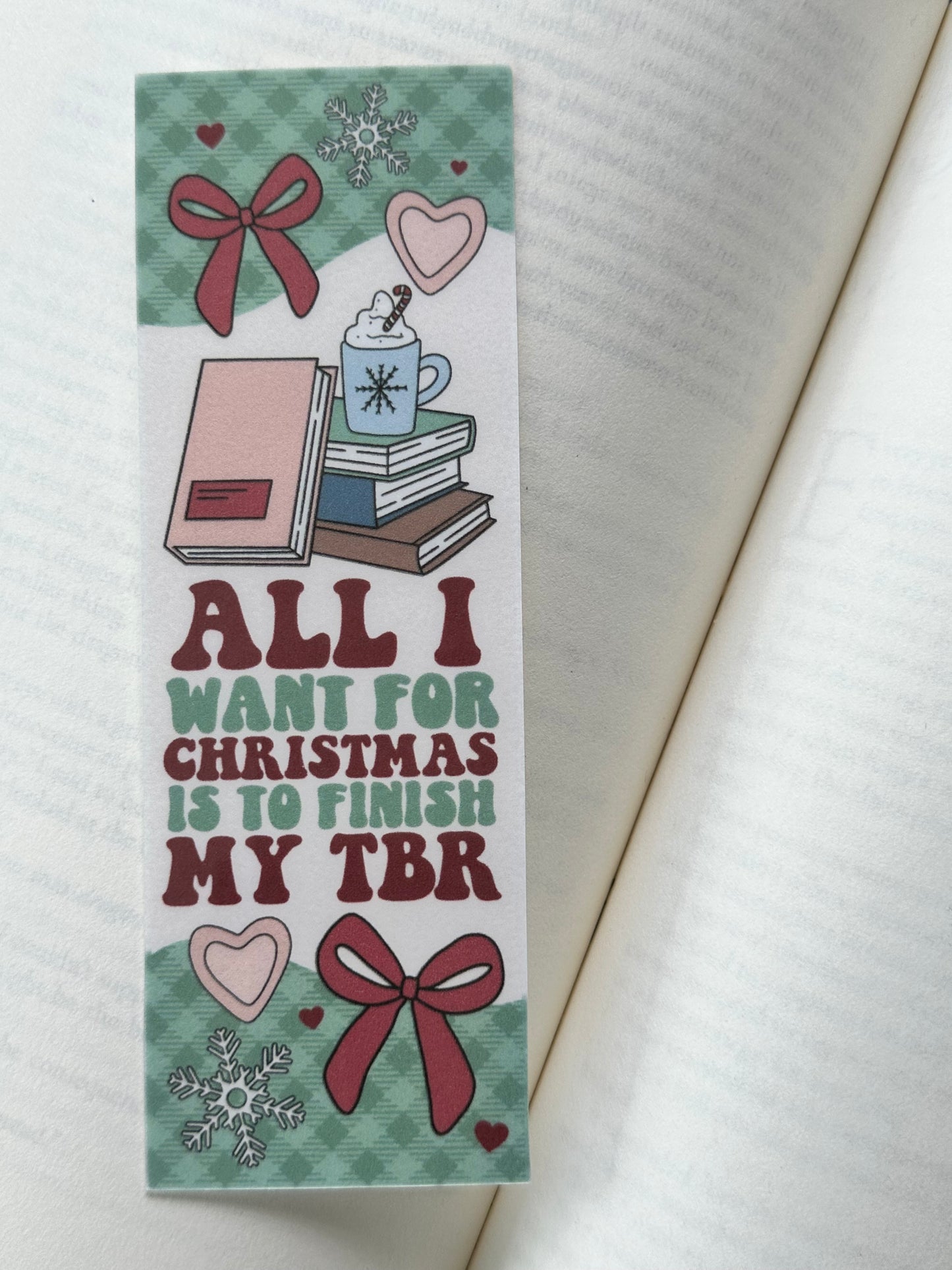 Holly Jolly Bookmark Bundle - 4 Pack
