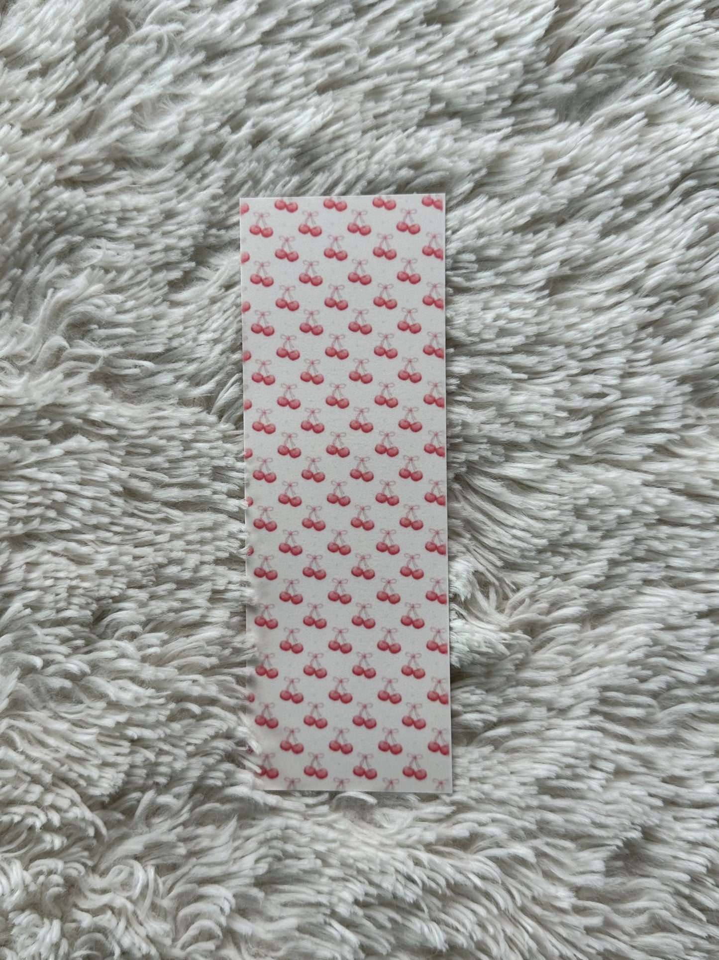 Cherries With Bows - Bookmark