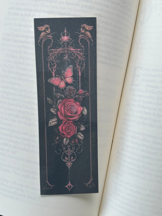 Butterflies & Roses - Bookmark (16)