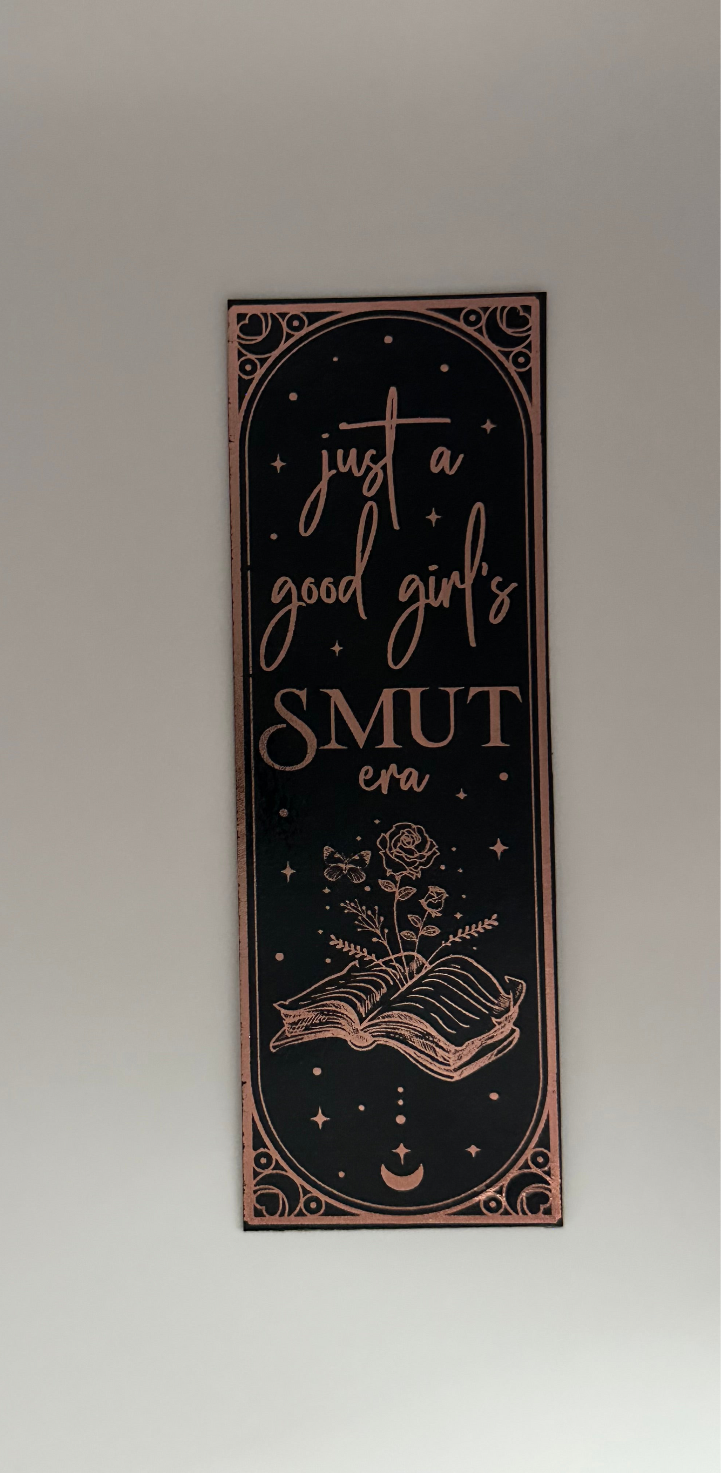 Smut Era - Foil Bookmark - (Rose Gold)
