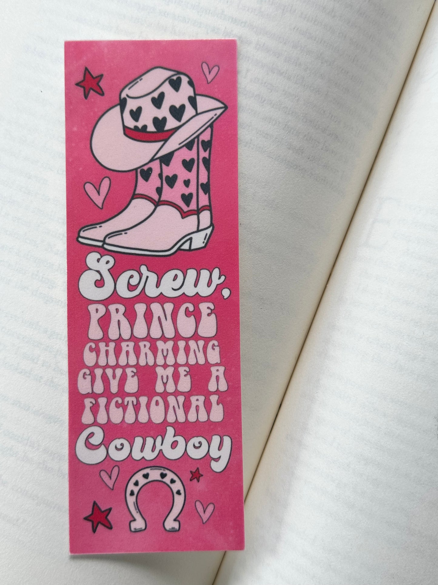 Cowboy Romance Bookmark Bundle - 4 Pack