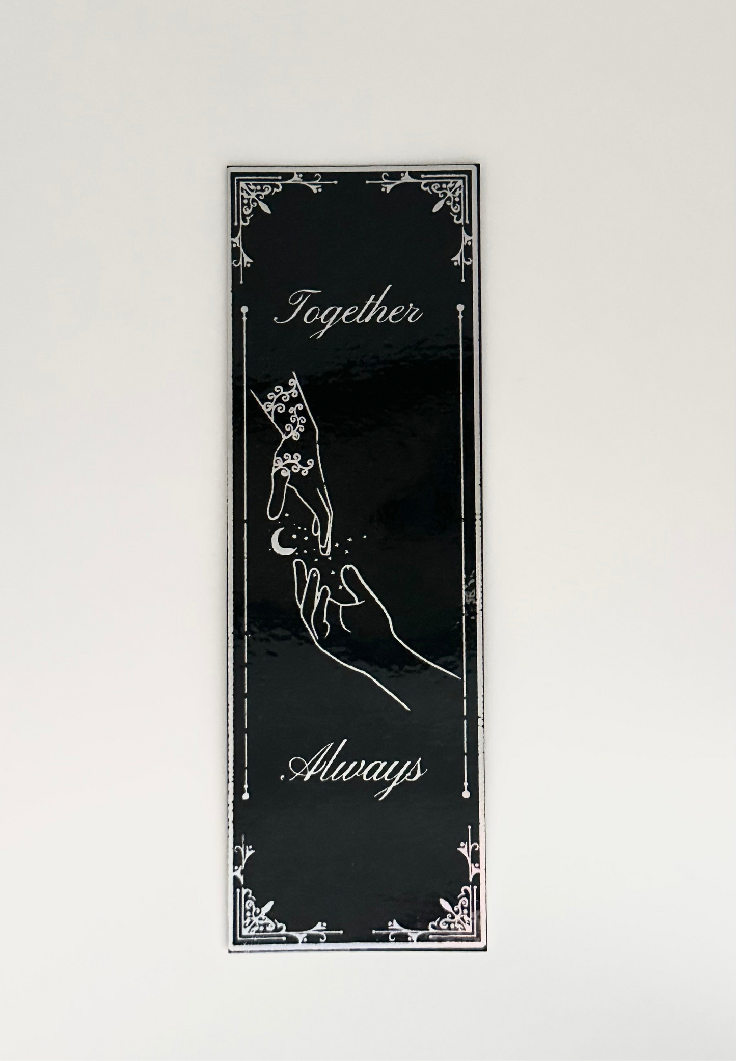 Together Always - Foil Bookmark - (Silver Holographic)