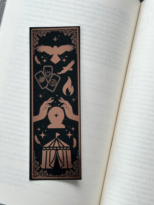 Night Market - Foil Bookmark - (Rose Gold)