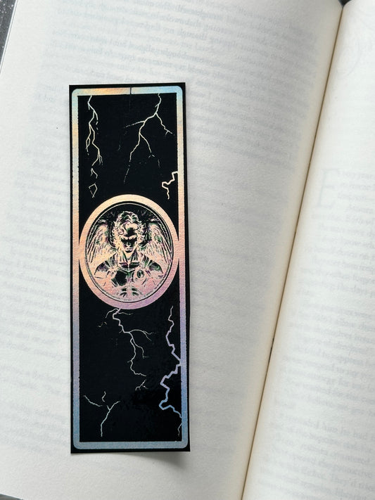 Lightning - Foil Bookmark - (Silver Holographic)
