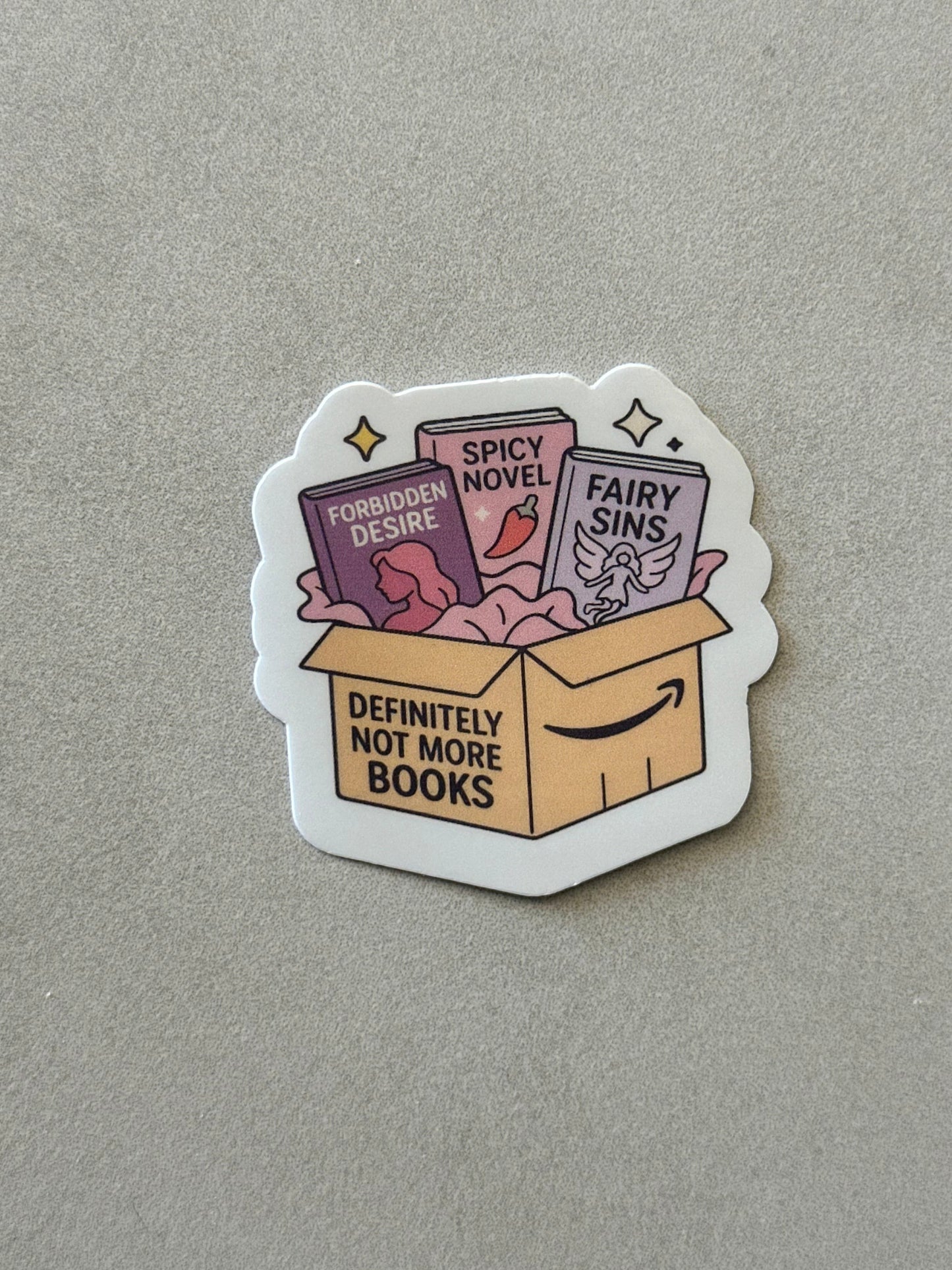 Definitely NOT More Books - Sticker
