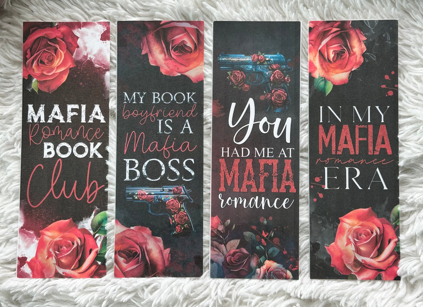 Mafia Romance Bookmark Bundle - 4 Pack