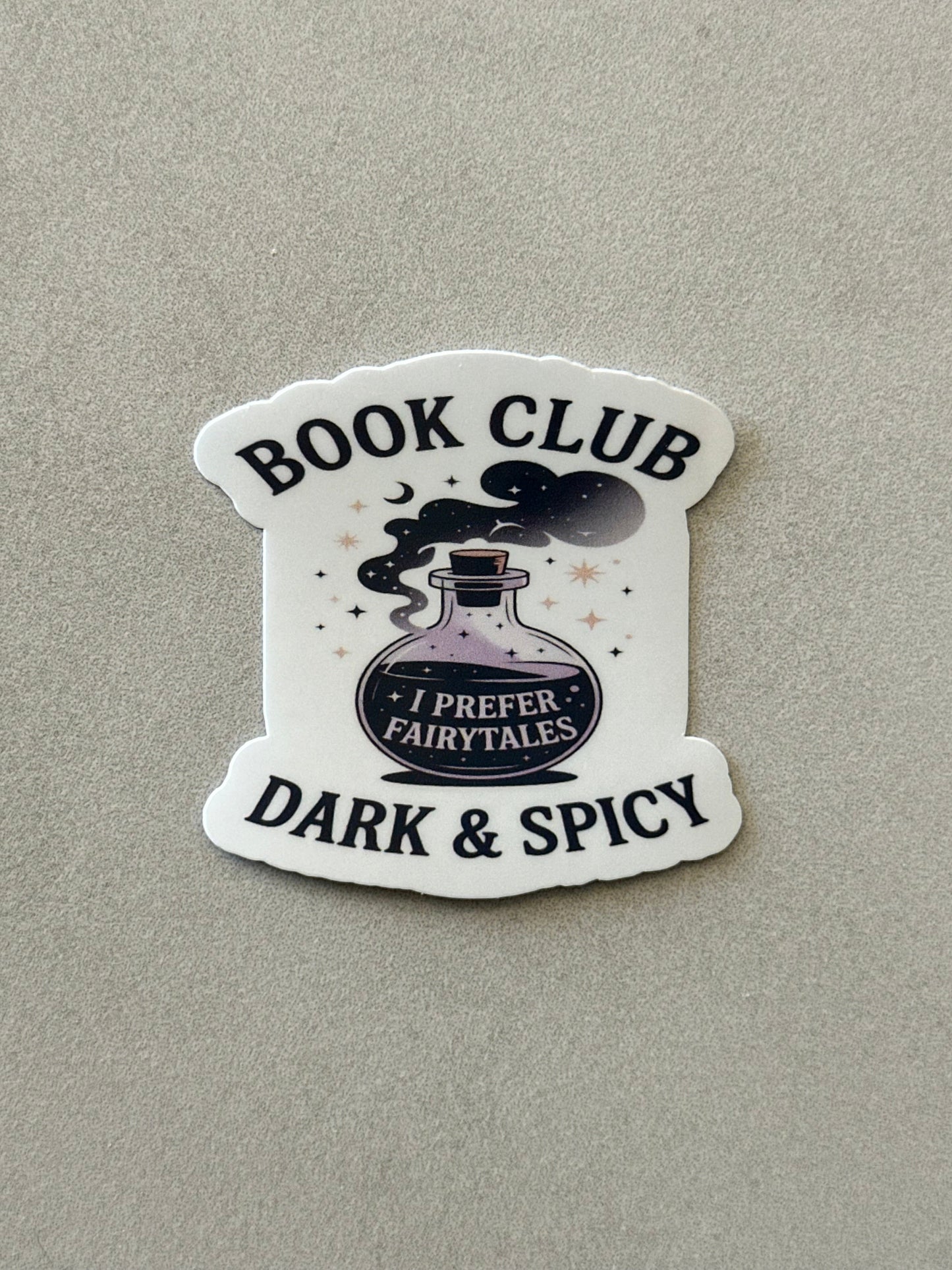 Dark & Spicy Book Club Potion - Sticker