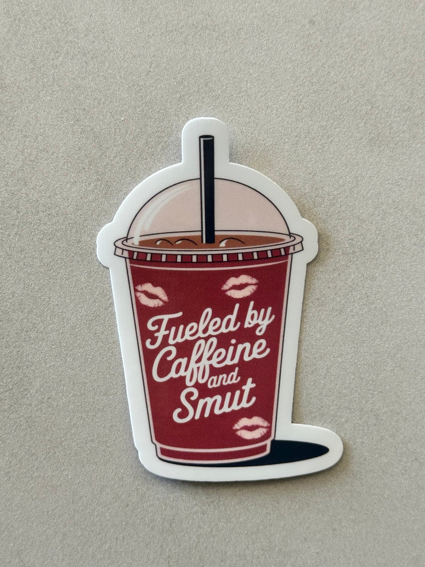 Caffeine & Smut - Sticker