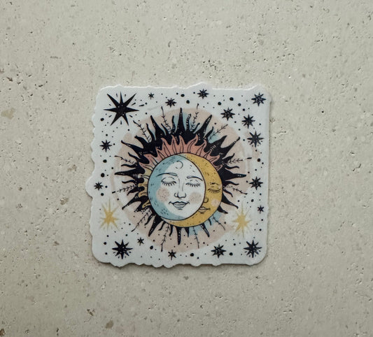 Sun & Moon - Sticker