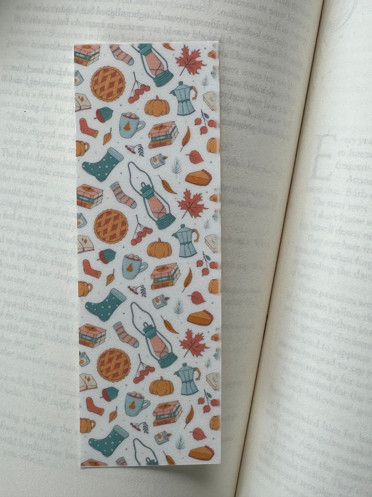 Cozy Fall - Bookmark