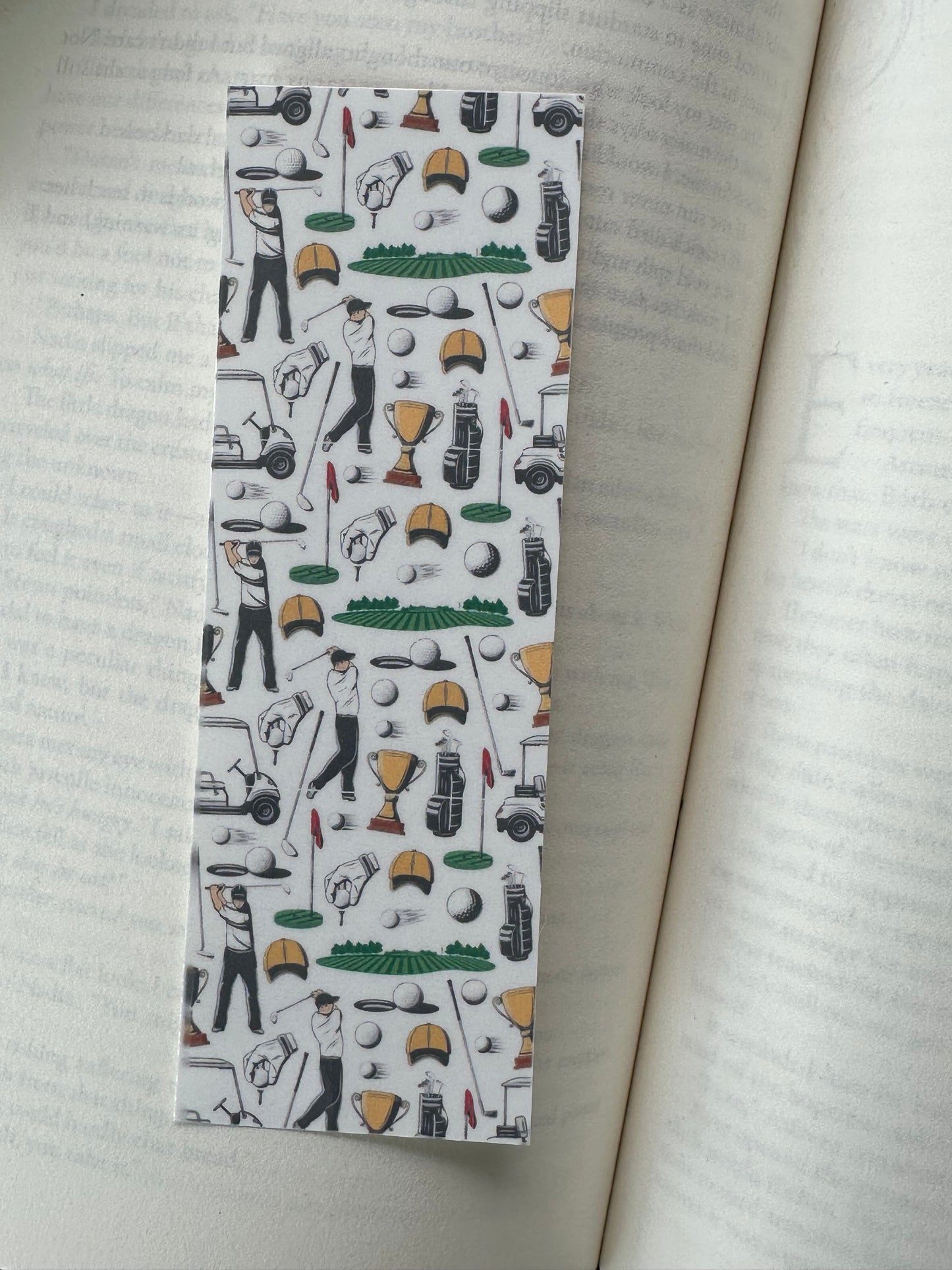 Golf Tournament - Bookmark