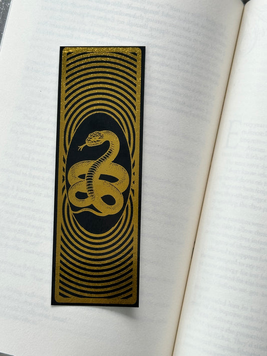 Serpent - Foil Bookmark - (Gold)