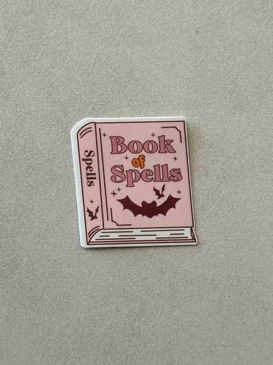 Book Of Spells - Sticker