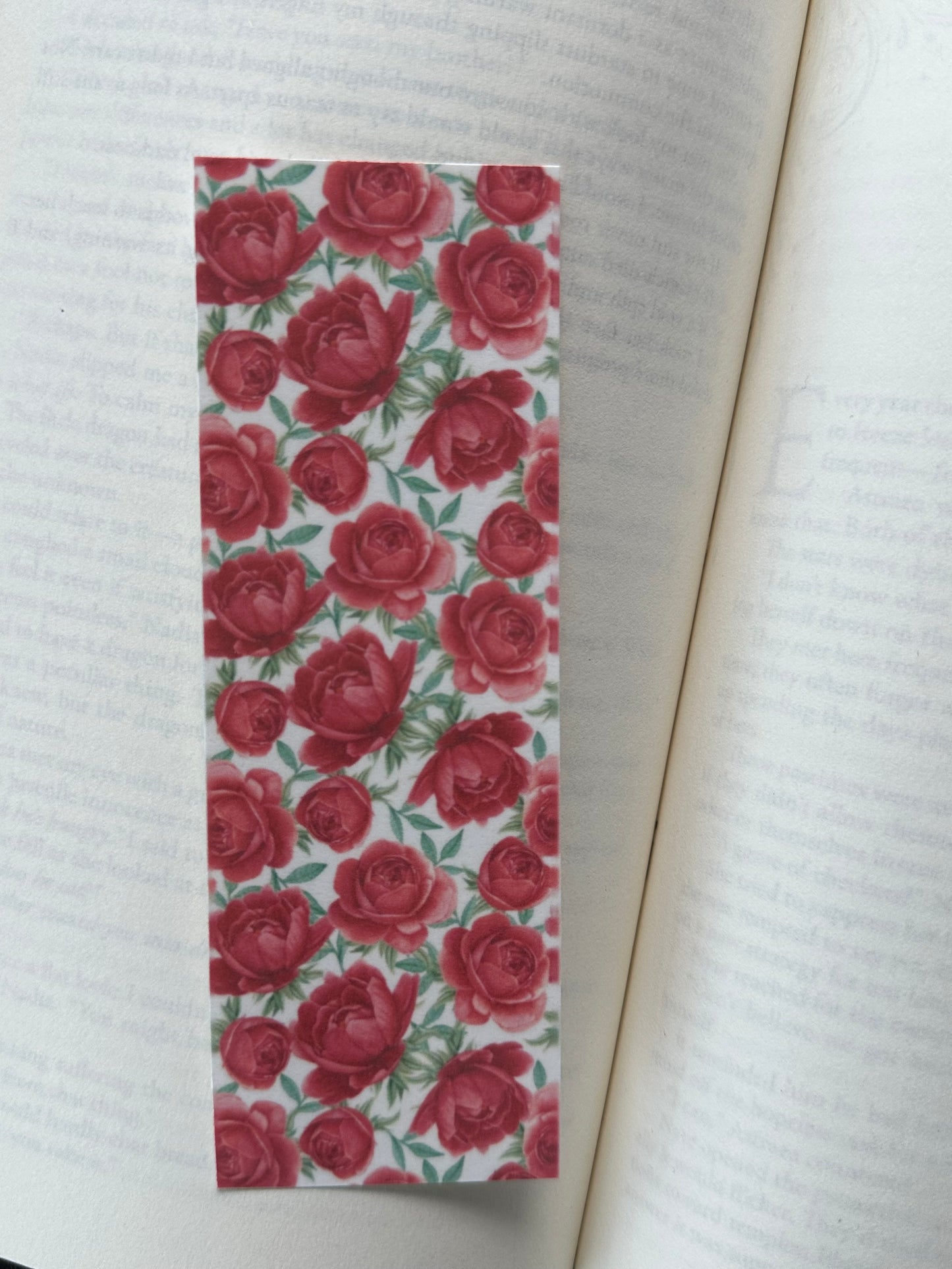 Red Roses - Bookmark