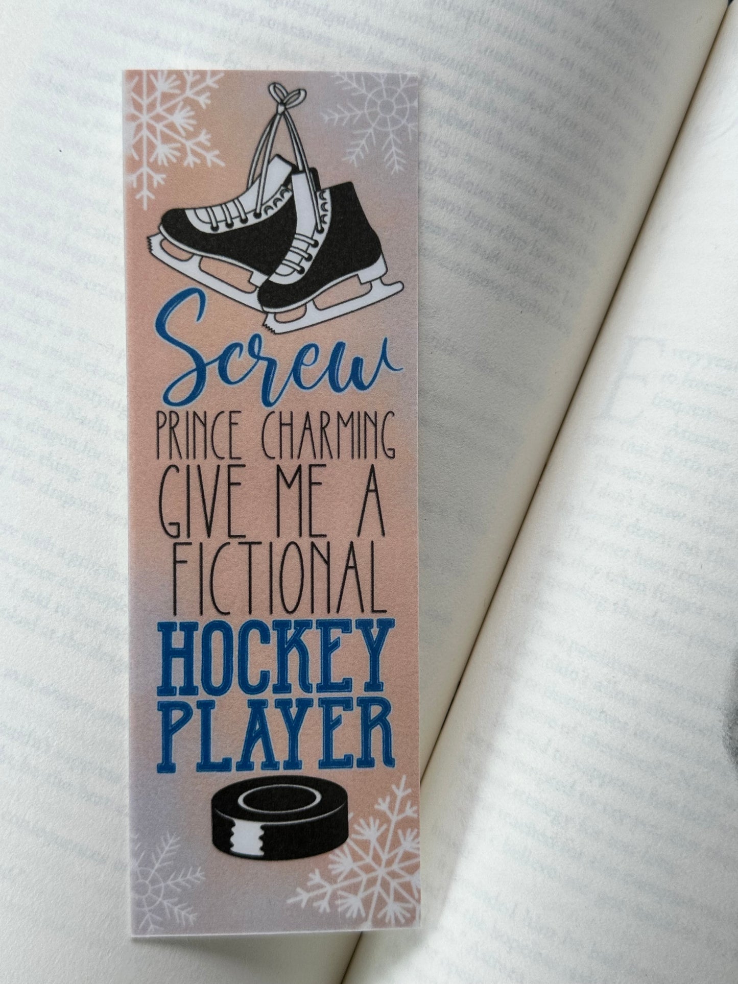 Hockey Romance Bookmark Bundle - 4 Pack