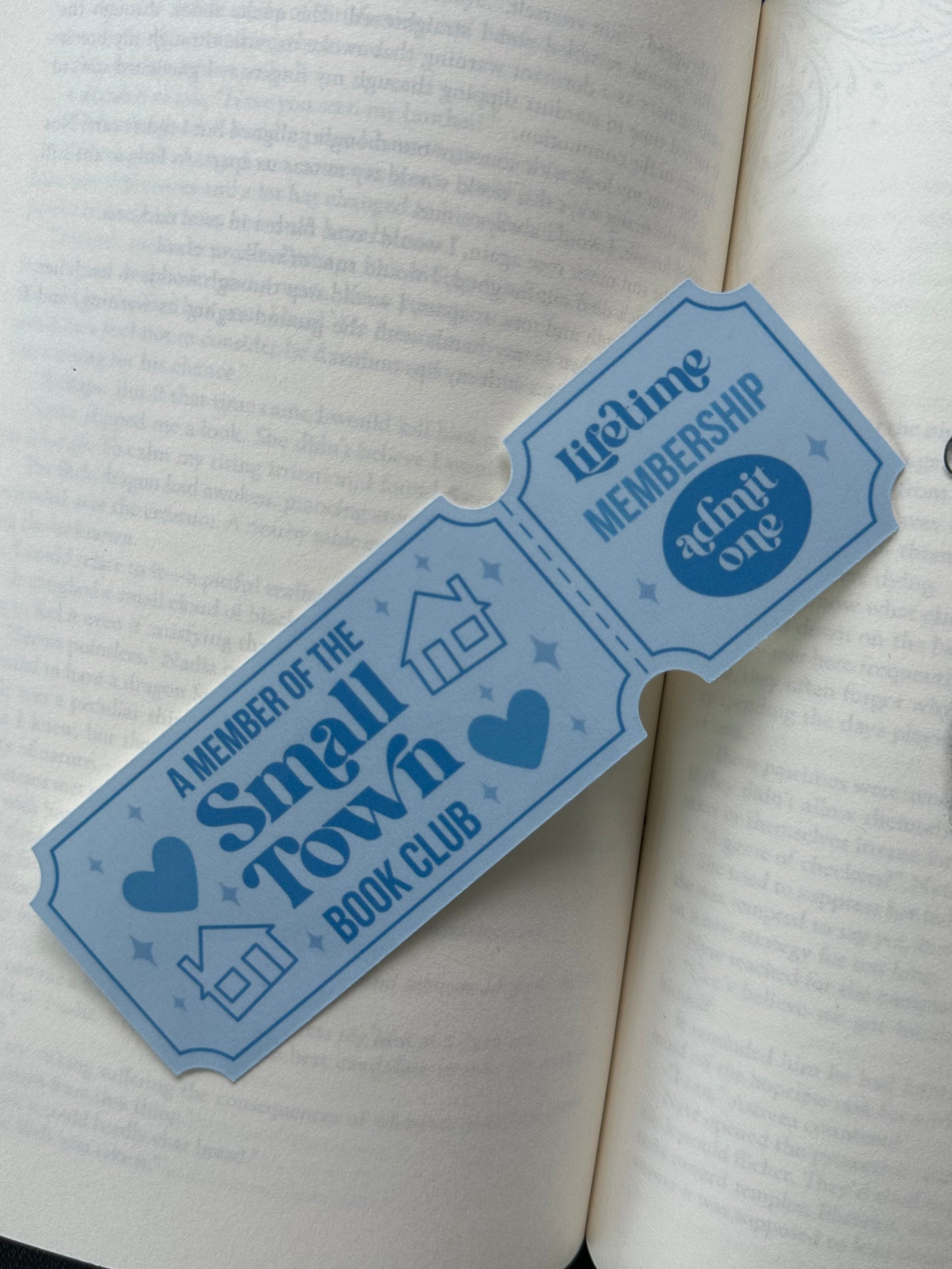 Small Town Book Club - Bookmark