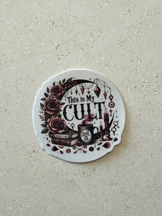 This Is My Cult - Sticker