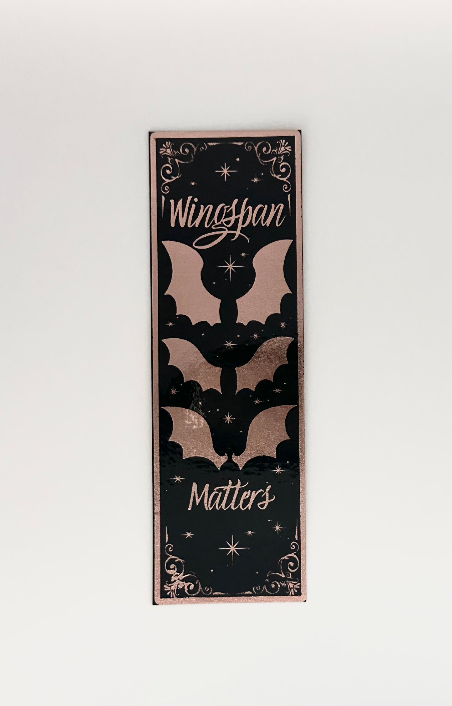 Wingspan Matters - Foil Bookmark - (Rose Gold)