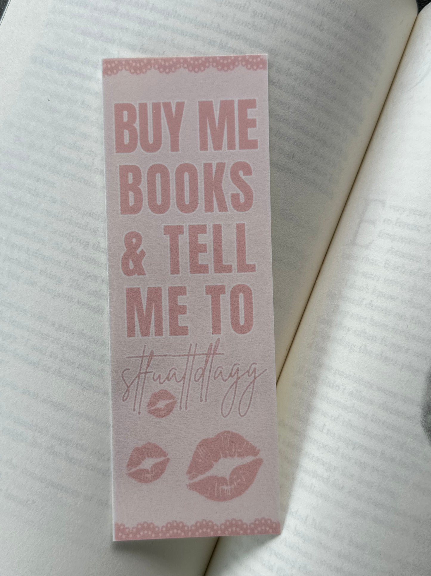 Pink Smut & Bows Bookmark Bundle - 4 Pack