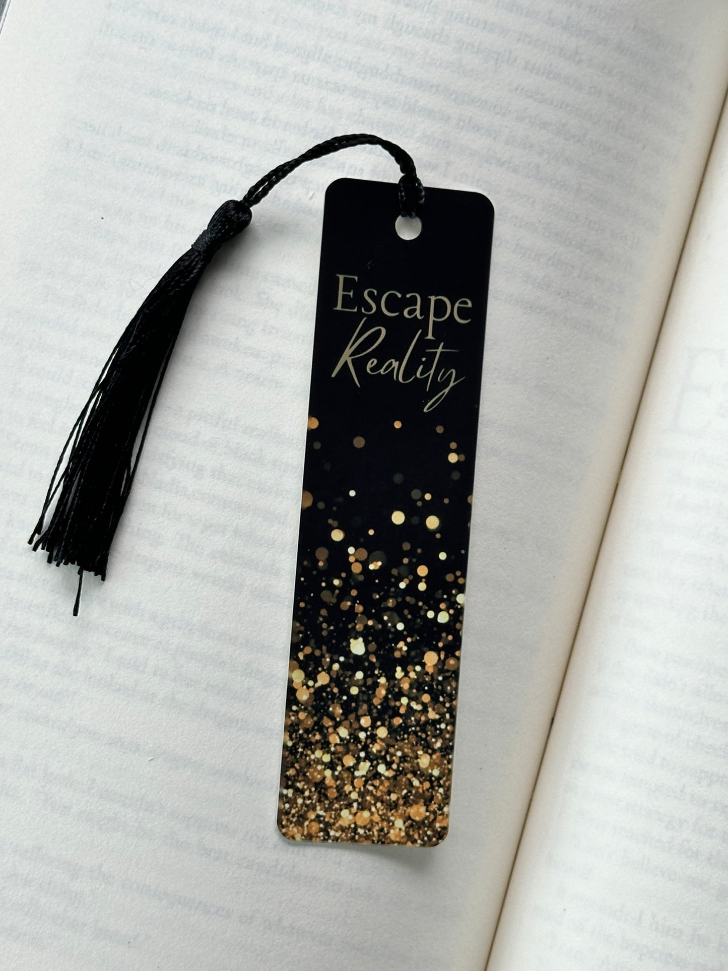 Escape Reality - Metal Bookmark