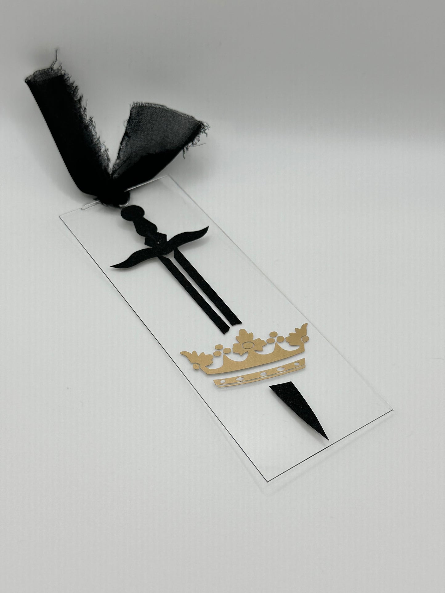 Sword and Crown - Acrylic Bookmark