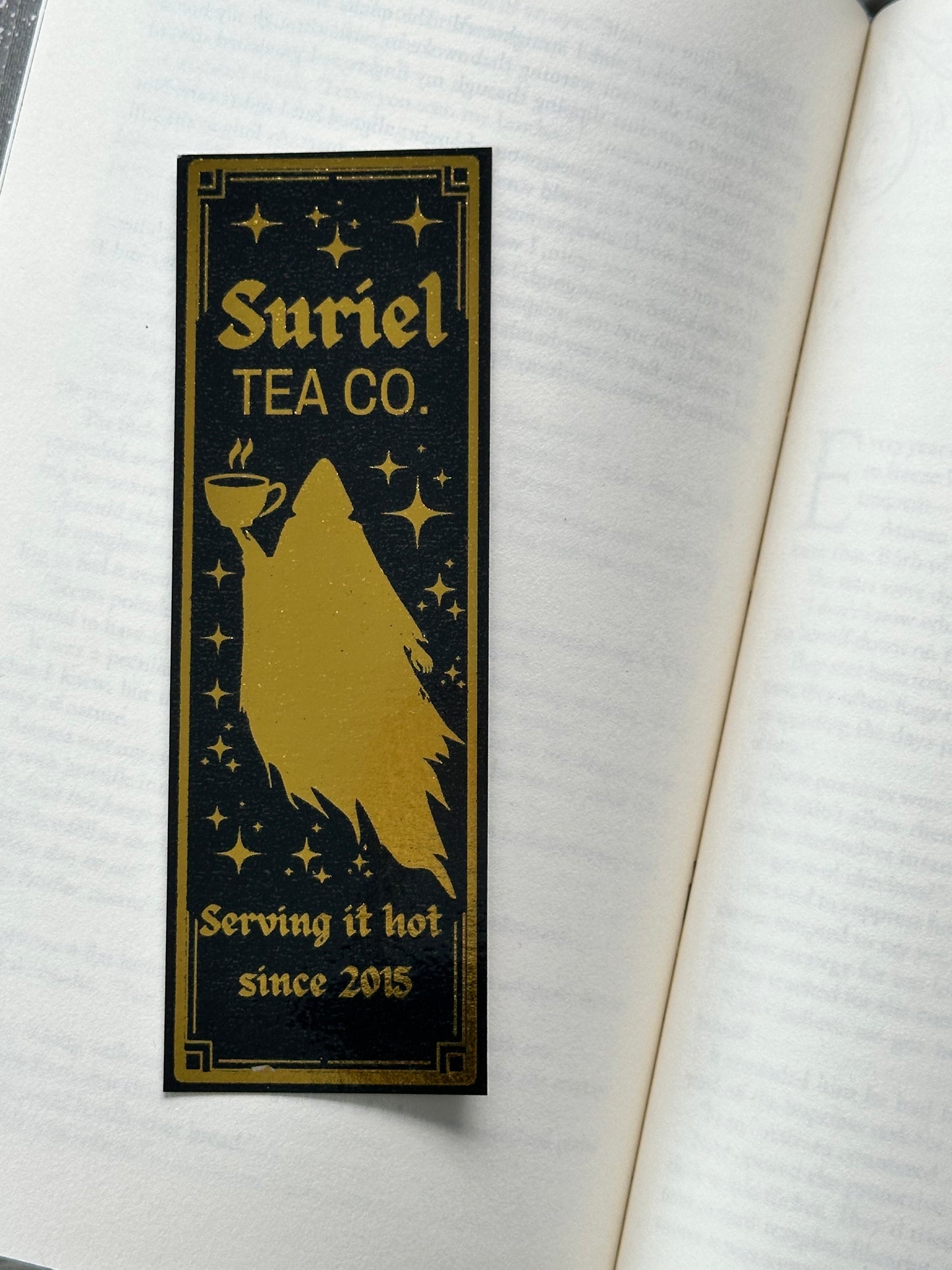 Suriel Tea Co. - Foil Bookmark - (Gold)